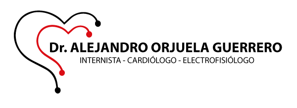 Logotipo de cardiología, eletrofisiologia y medicina interna doctor Alejandro Orjuela